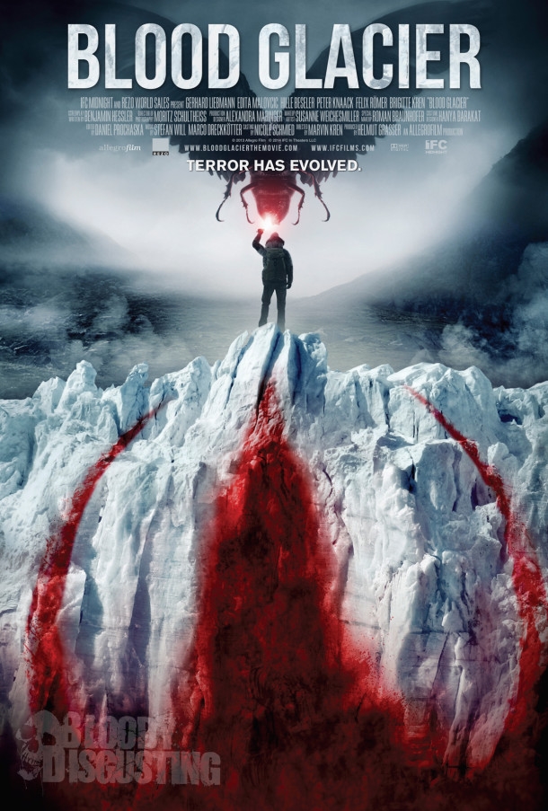 New Official Blood Glacier Poster