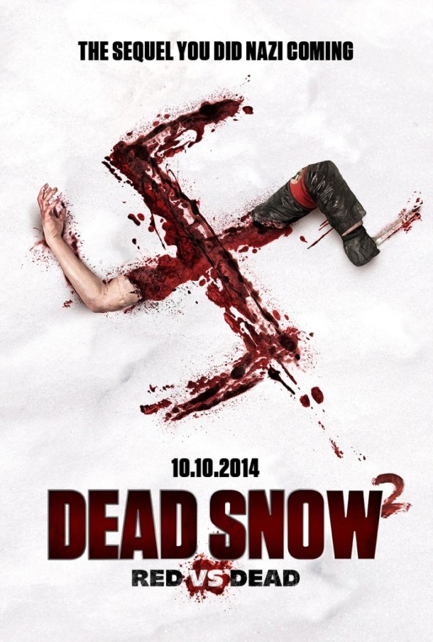 Official Teaser Poster for Dead Snow 2