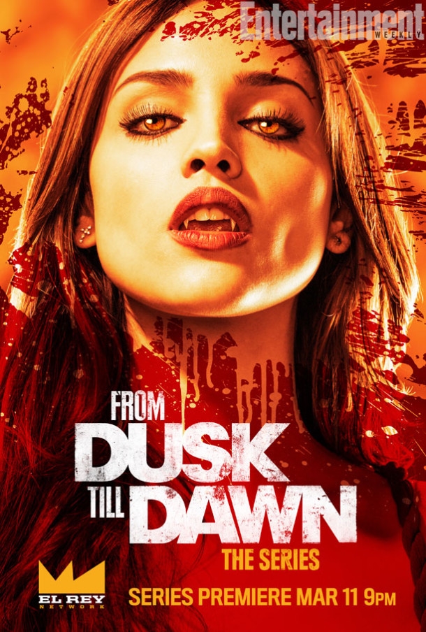 From Dusk Till Dawn Series Poster Gets My Blood Pumping.