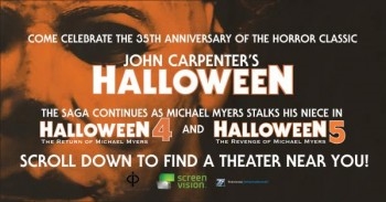 Celebrate 35 Years of John Carpenters Halloween in Theatres This October