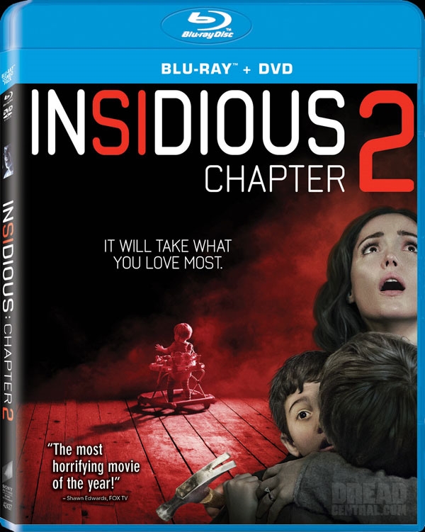 Official Home Video Artwork for Insidious: Chapter 2