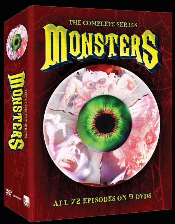 Official Artwork for the Monsters DVD
