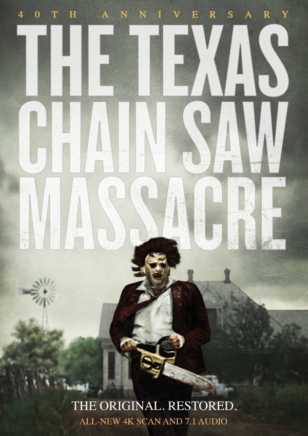 Artwork for The Texas Chain Saw Massacre 40th Anniversary Blu ray