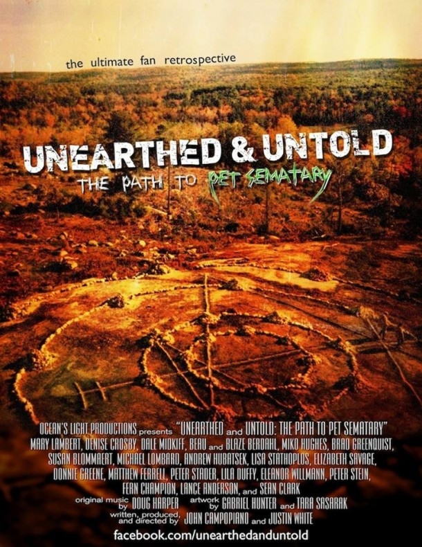 Official Teaser Poster for Unearthed & Untold: The Path to Pet Sematary