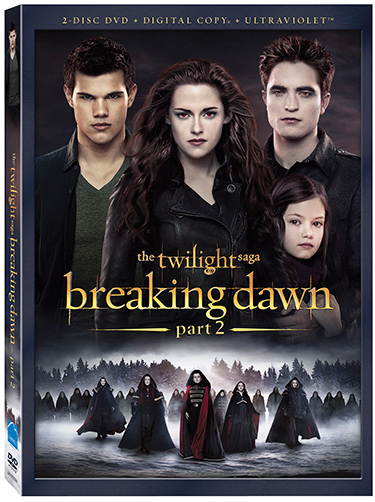 Twilight Breaking Dawn Part 2 DVD / Bluray Details