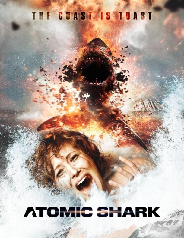 Atomic Shark Poster