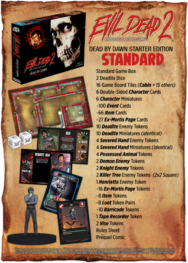 Evil Dead 2 Board Game