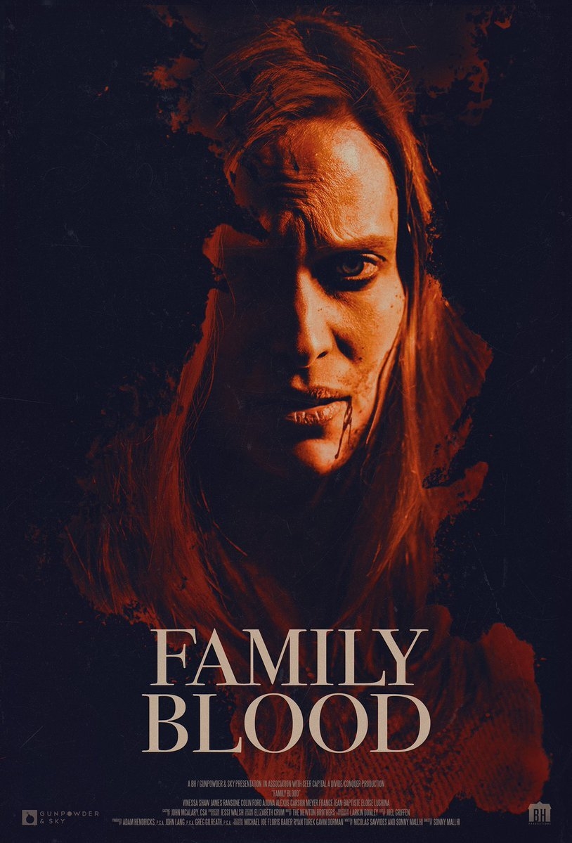 Family blood poster