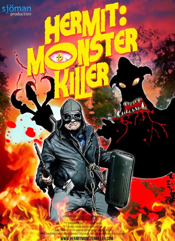 Hermit Monster Killer Poster