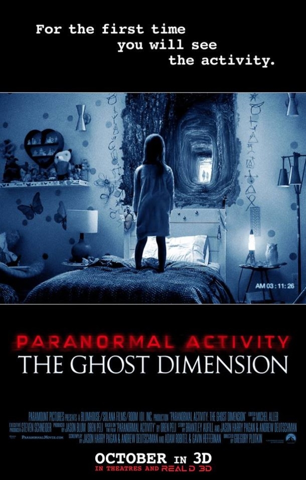 Paranormal Activity The Ghost Dimension Poster
