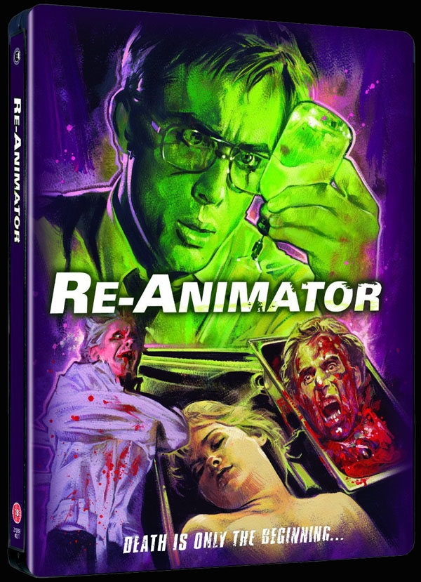 Re Animator Gets the Blu ray Steelbook Treatment in the UK