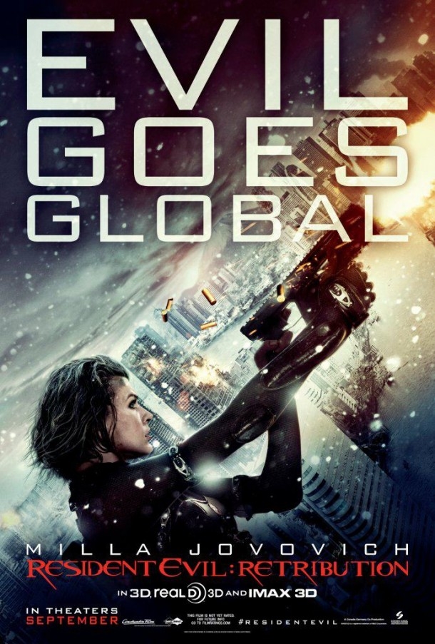Comic Con Poster for Resident Evil: Retribution