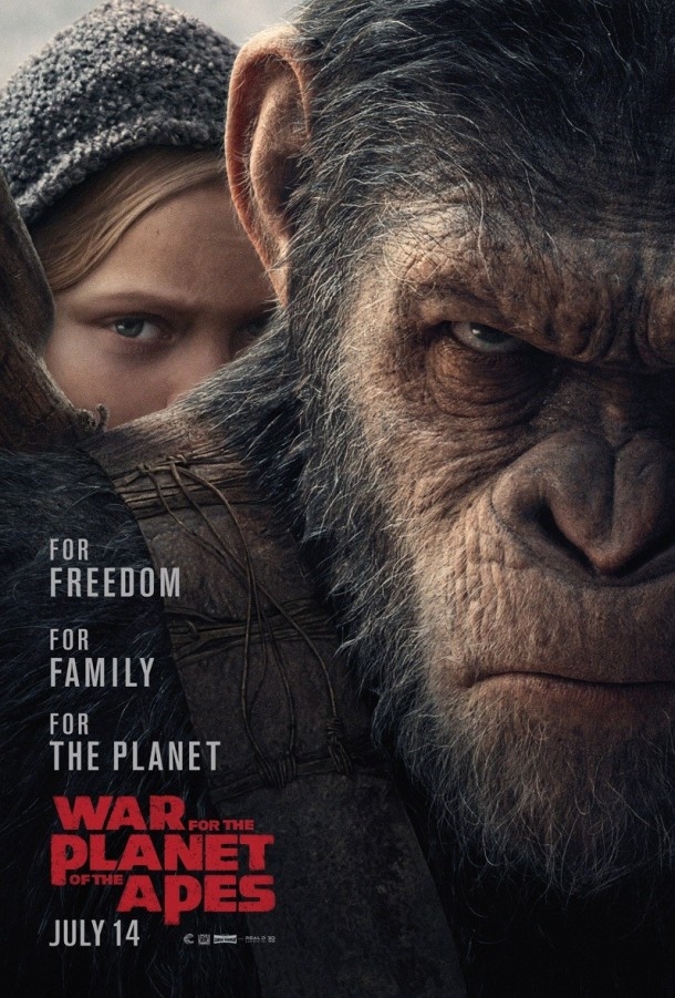 War for the Planet of the Apes Poster